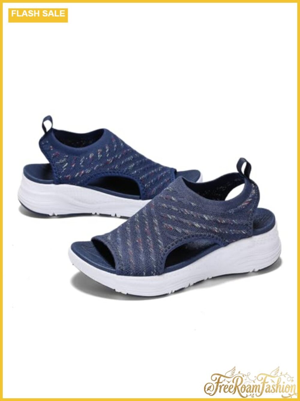 Orthopedic Arch Support Sport Sandals Open Toe Slip On Platform Walking